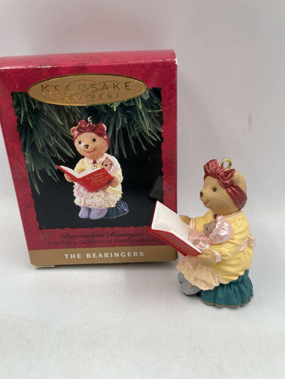 Vintage Hallmark Ornament 1993 Bearnadette Bearinger